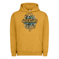 Pigment Peanut Butter let the adventure begin 2024 Urban Hoodie - CowGirlArtShop