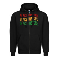 Black i am black history Zipper Hoodie - MaliasSmallBusiness