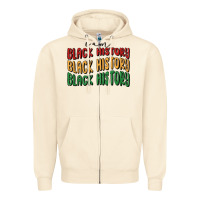 Sandshell i am black history Zipper Hoodie - MaliasSmallBusiness