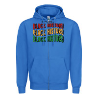 True Royal i am black history Zipper Hoodie - MaliasSmallBusiness