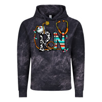 Cloud Black rn nurse Vintage Hoodie - CowhideDigitalArt