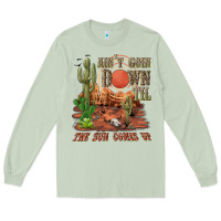 Matcha aintgoin down til the sun comes up desert Long Sleeve Tee - NancyCooperArtShop