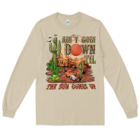 Mushroom aintgoin down til the sun comes up desert Long Sleeve Tee - NancyCooperArtShop