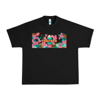 Black teacher floral pencil libbey glass Urban Heavy Tee - BundleAndBundleShop