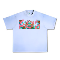 Grape Ice teacher floral pencil libbey glass Urban Heavy Tee - BundleAndBundleShop