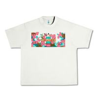 Pistachio teacher floral pencil libbey glass Urban Heavy Tee - BundleAndBundleShop