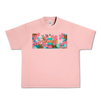 Salmon teacher floral pencil libbey glass Urban Heavy Tee - BundleAndBundleShop