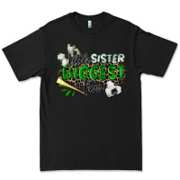 Black little sister biggest fan soccer Premium Tee - Zillion Design Studio