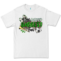 White little sister biggest fan soccer Premium Tee - Zillion Design Studio