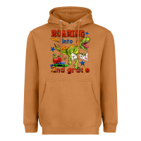 Meerkat roaring into 2nd grade Heavyweight Hoodie - BundleAndBundleShop