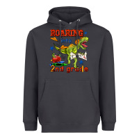 Smoke roaring into 2nd grade Heavyweight Hoodie - BundleAndBundleShop