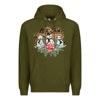 Army Green Let it snow Premium Hoodie - Bettercallsaul