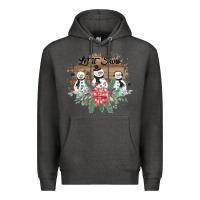 Charcoal Heather Let it snow Premium Hoodie - Bettercallsaul