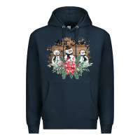 Navy Let it snow Premium Hoodie - Bettercallsaul