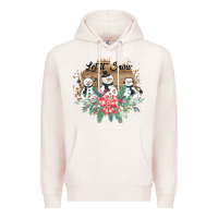 Pale Pink Let it snow Premium Hoodie - Bettercallsaul