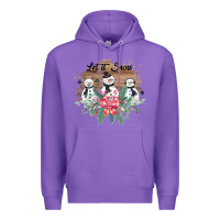 Purple Let it snow Premium Hoodie - Bettercallsaul