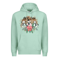 Seafoam Let it snow Premium Hoodie - Bettercallsaul