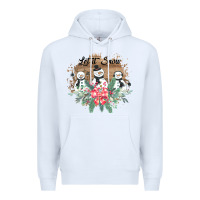 White Let it snow Premium Hoodie - Bettercallsaul