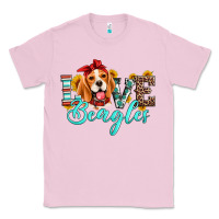 Bubblegum Pink love beagles Classic Tee - Artiststas