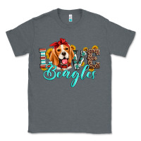 Charcoal Heather love beagles Classic Tee - Artiststas