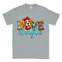 Heather Grey love beagles Classic Tee - Artiststas