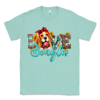 Seafoam love beagles Classic Tee - Artiststas