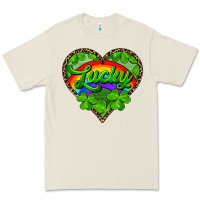 Bone lucky heart with leopard Premium Tee - RanaPortraitStore
