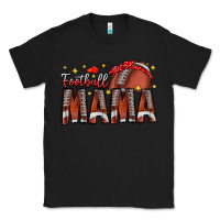 Black football mama Classic Tee - CowhideDigitalArt
