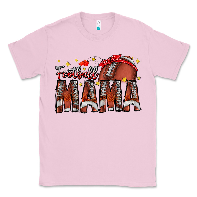 Football Mama Classic Tee by CowhideDigitalArt | Teevron