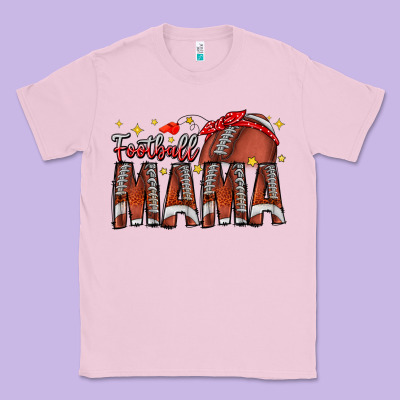 Football Mama Classic Tee Designed By Cowhidedigitalart