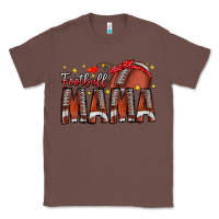Chestnut football mama Classic Tee - CowhideDigitalArt