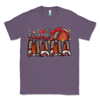 Lavender football mama Classic Tee - CowhideDigitalArt