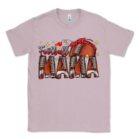 Lilac football mama Classic Tee - CowhideDigitalArt
