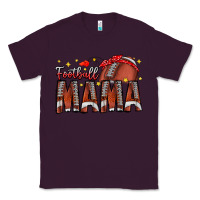 Plum football mama Classic Tee - CowhideDigitalArt