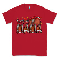 Red football mama Classic Tee - CowhideDigitalArt