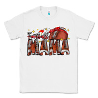 White football mama Classic Tee - CowhideDigitalArt
