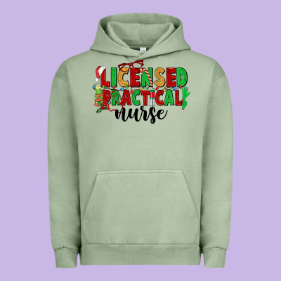 Licensed Practical Nurse Urban Hoodie Designed By Cowgirlartshop