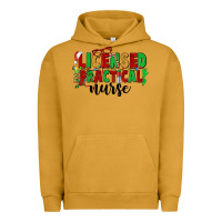 Pigment Peanut Butter licensed practical nurse Urban Hoodie - CowGirlArtShop