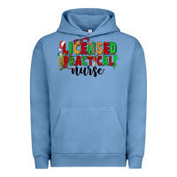Pigment Pebble Blue licensed practical nurse Urban Hoodie - CowGirlArtShop