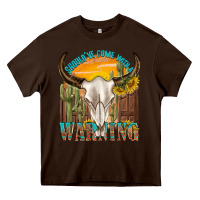 Chocolate Brown shouldve come with a warning Heavy Core Tee - texasbilliewilder