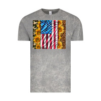 Cloud Rock american realistic flag Vintage Tee - AdoDesignShop