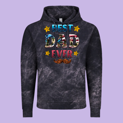 Best Dad Ever Vintage Hoodie Designed By Hra Design Shop