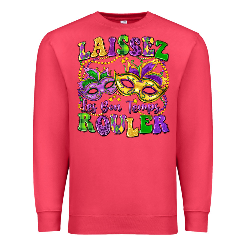 Laissez Les Bon Temps Rouler Premium Sweatshirt by LillyAllenDesigns | Teevron