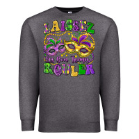 Charcoal Heather laissez les bon temps rouler Premium Sweatshirt - LillyAllenDesigns