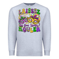 Heather Grey laissez les bon temps rouler Premium Sweatshirt - LillyAllenDesigns