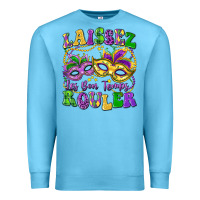 Ocean Blue laissez les bon temps rouler Premium Sweatshirt - LillyAllenDesigns