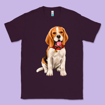 Beagle Classic Tee Designed By Artiststas