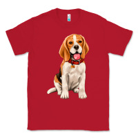 Red beagle Classic Tee - Artiststas