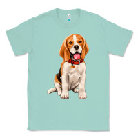 Seafoam beagle Classic Tee - Artiststas