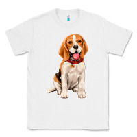 White beagle Classic Tee - Artiststas